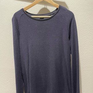 Scotch & Soda Men's Navy Henley Shirt Medium